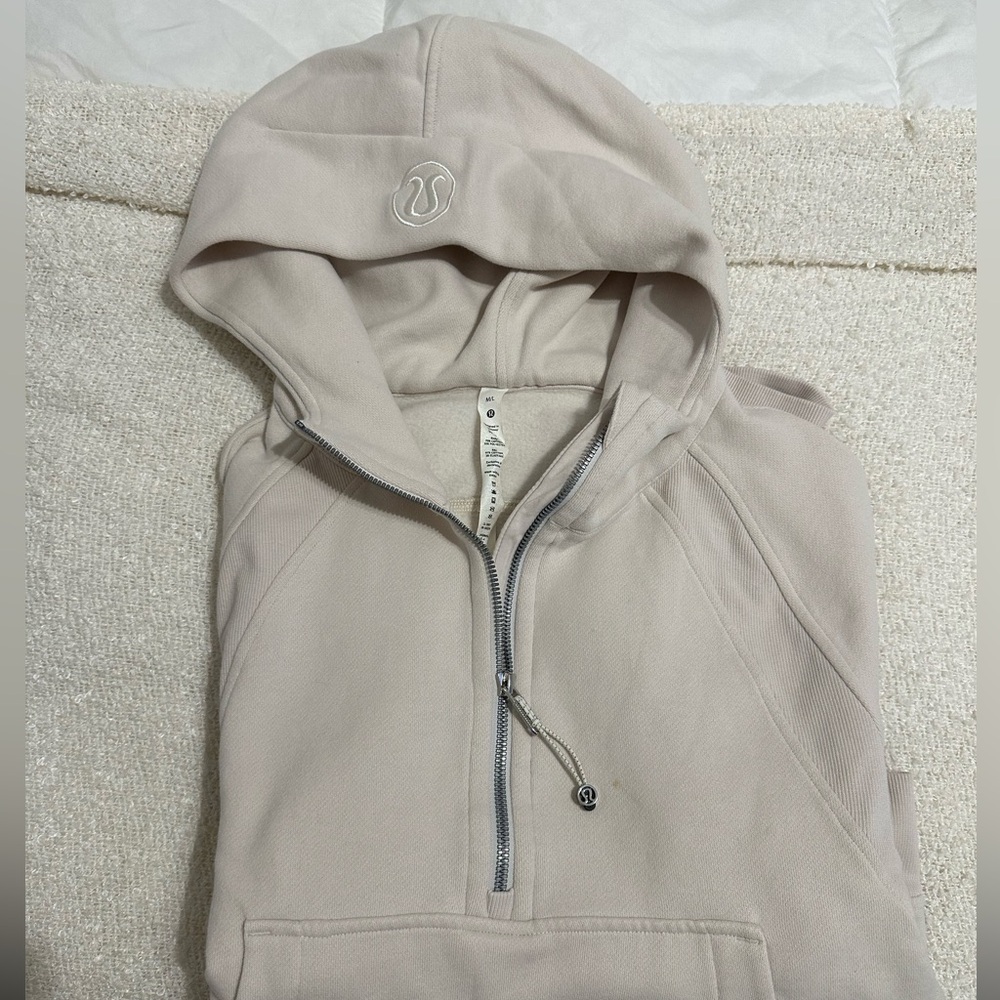 lululemon cropped quarter zip